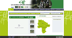 Desktop Screenshot of lescourseshippiquesregionales.com